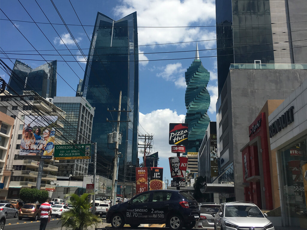 Centro cidade do Panamá