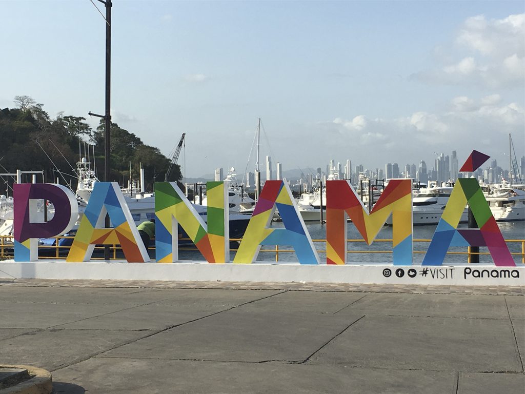 Letreiro Panamá