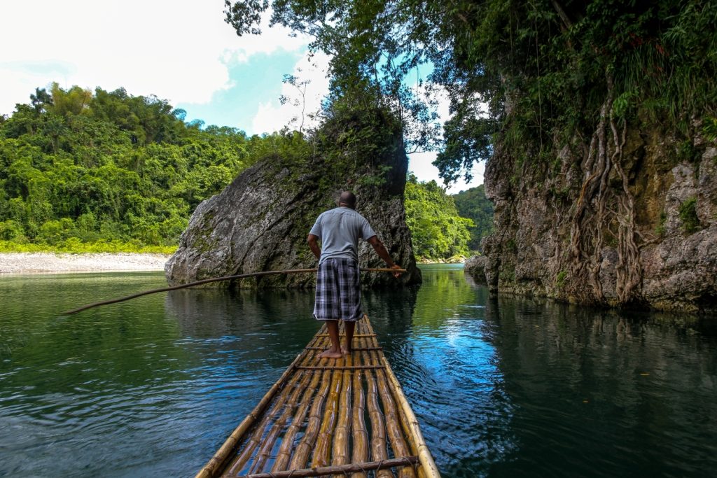 Bamboo Rafting por Stéphane DAMOUR