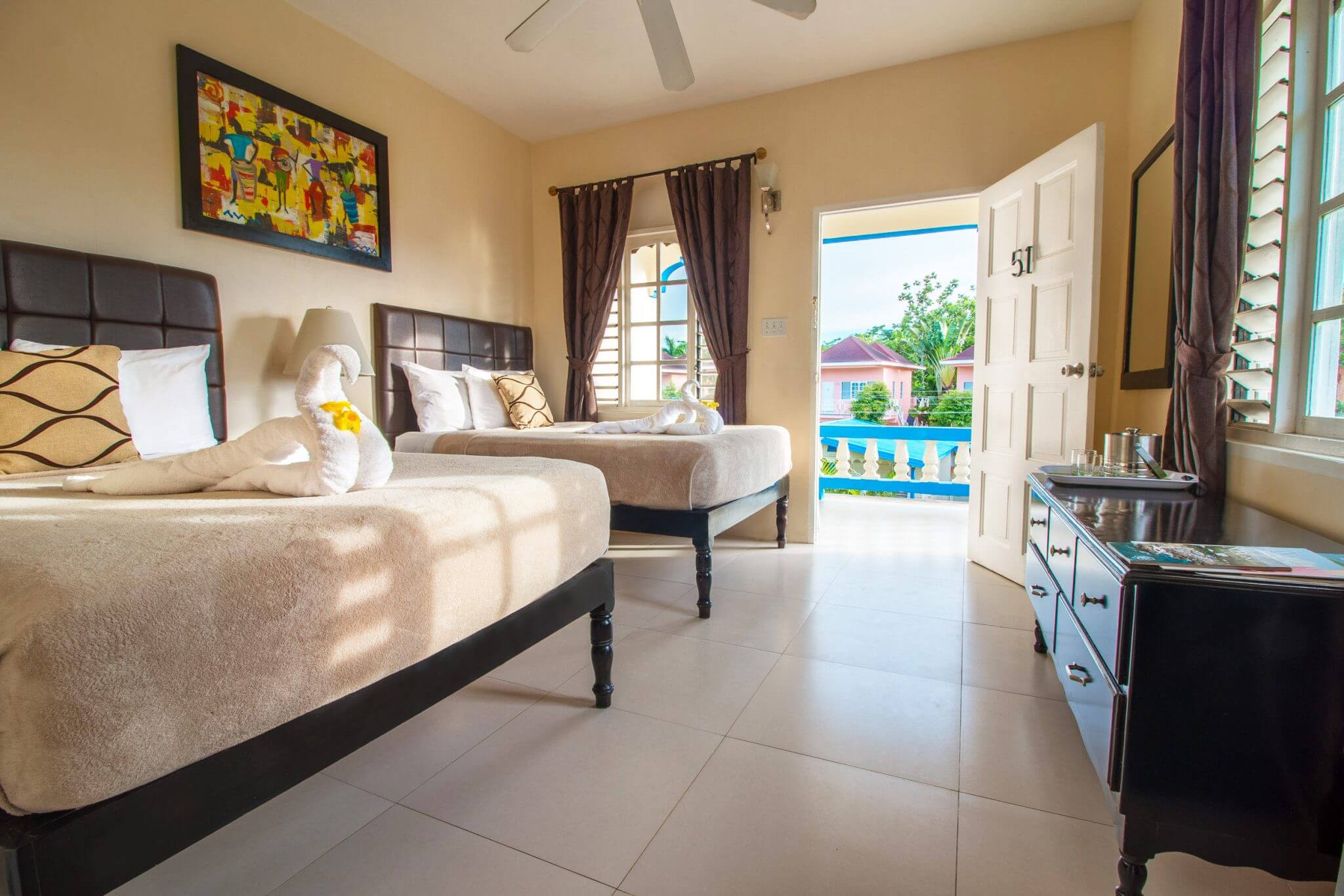 Standard Room do Travellers Beach Resort. Foto: site do hotel